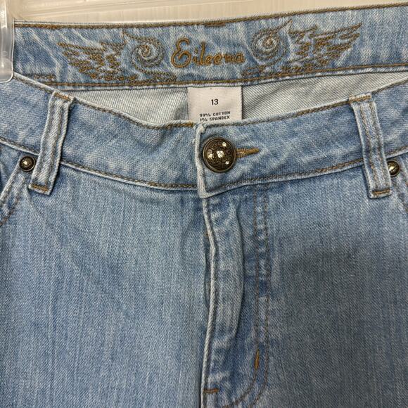 Eileena vintage Y2K light blue denim jeans size 13 - Picture 2 of 9